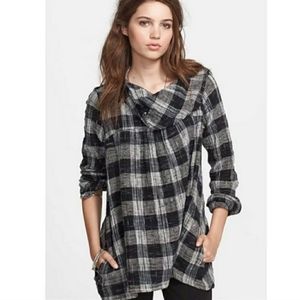 Free People Walk in the Park Cowl Neck Tunic